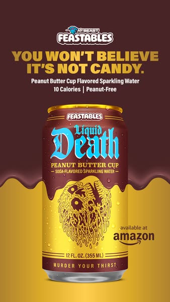 Feastables / Liquid Death